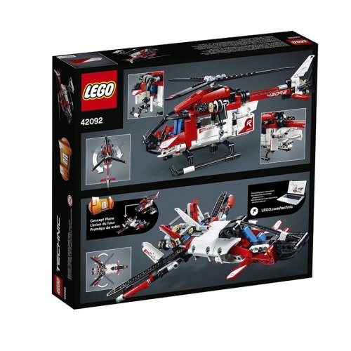 Игры Конструктор Technic Спасательный вертолет (42092)