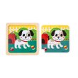 Janod Набор из 3 пазлов Животные