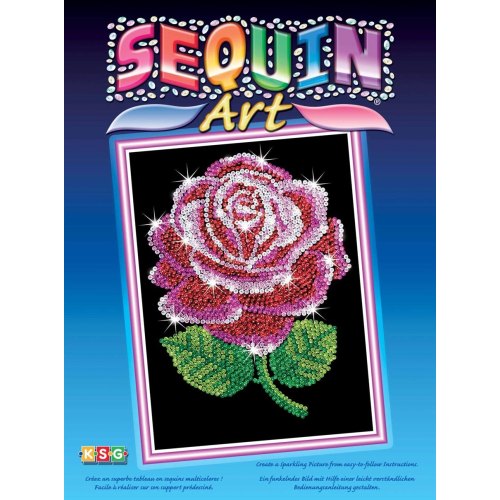 Sequin Art Набір для творчості BLUE Red Rose