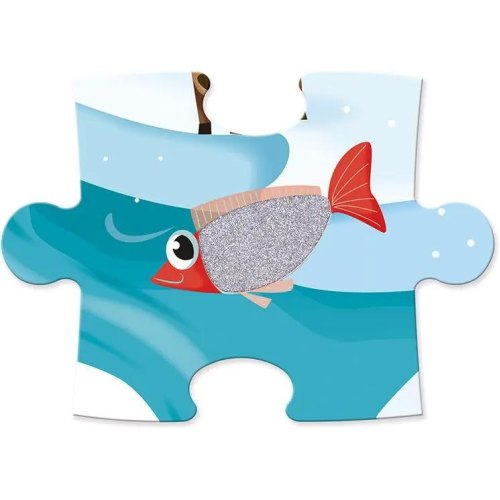 Janod Пазл тактильний Життя на льоду (20 ел.)