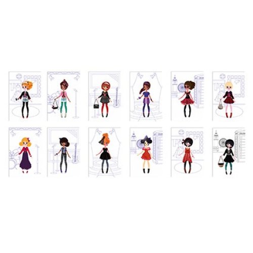 Janod Паперові ляльки - Рок-Н-Ролл