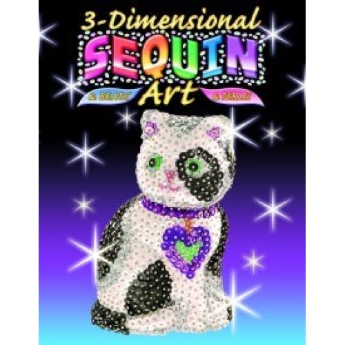 Sequin Art Набір для творчості 3D Cat