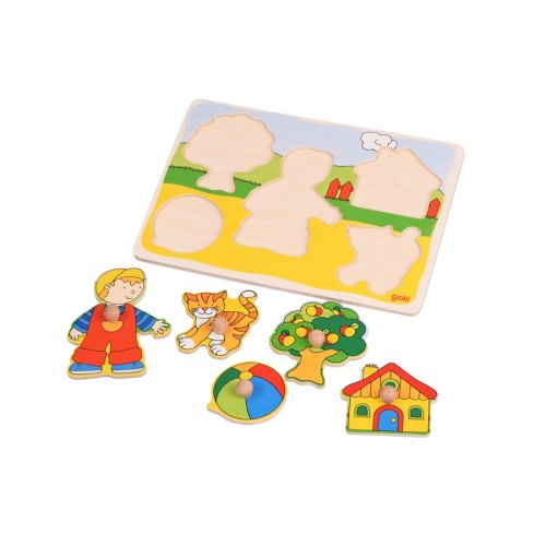 goki Пазл-вкладиш Будинок