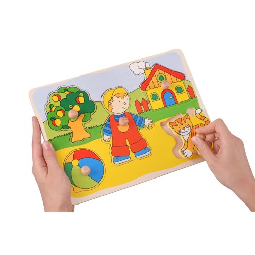 goki Пазл-вкладиш Будинок