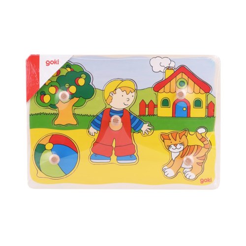 goki Пазл-вкладиш Будинок