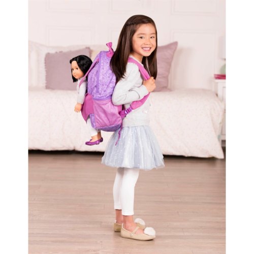 Our Generation Набір аксесуарів - Рюкзак (фіолетовий)