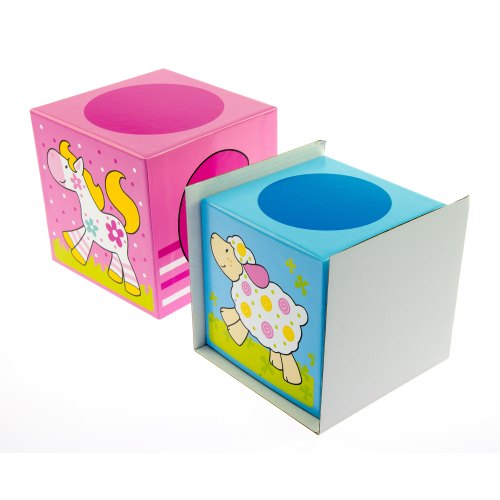 goki Кубики картонні Вчимося рахувати