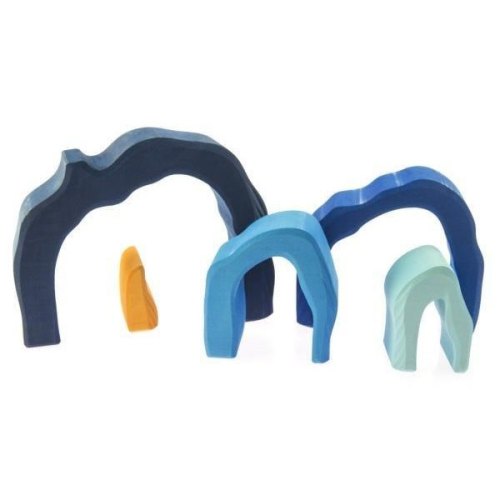 nic Конструктор дерев'яний - Печера (синя)