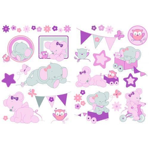 Nattou Декоративні стікери - Адель і Валентина