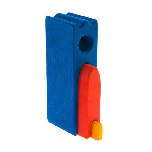 nic Конструктор дерев'яний - Все в замку (синій)