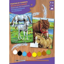 Sequin Art Набір для творчості PAINTING BY NUMBERS JUNIOR-PAIRS Horses