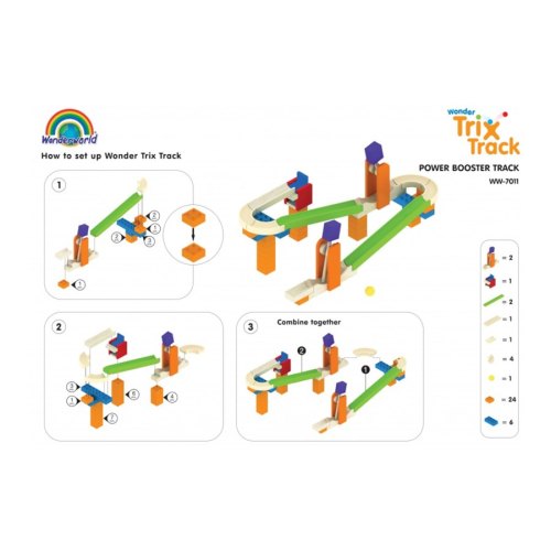 Wonderworld Конструктор Trix Track Супер сила