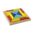 goki Пазл дерев'яний Світ форм-квадрат