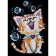 Sequin Art Набір для творчості RED Bubbles the Kitten New