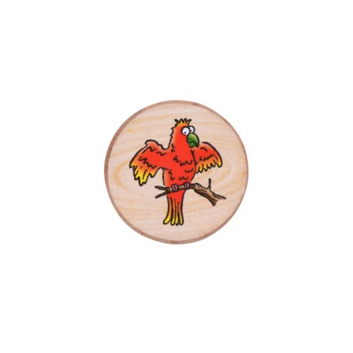 goki Штамп із тваринами - Папуга