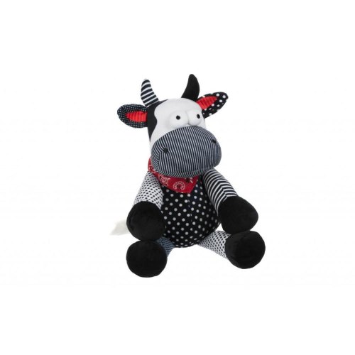 Same Toy М'яка іграшка Корова/Бик (чорно-білий) 30см