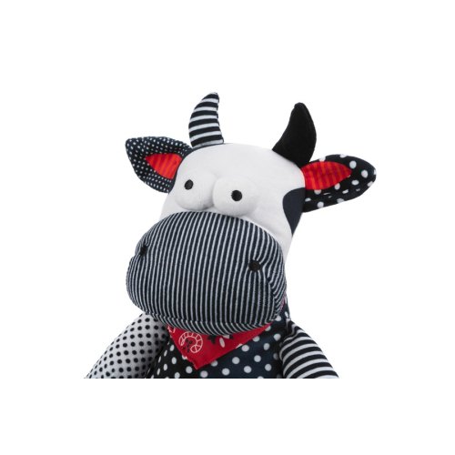Same Toy М'яка іграшка Корова/Бик (чорно-білий) 30см