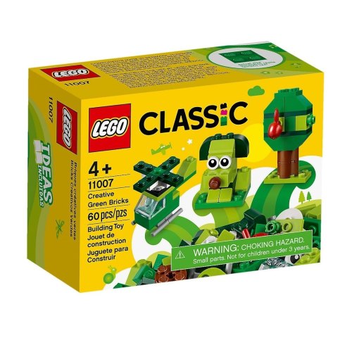 LEGO Конструктор Classic Набір для конструювання зелений 11007