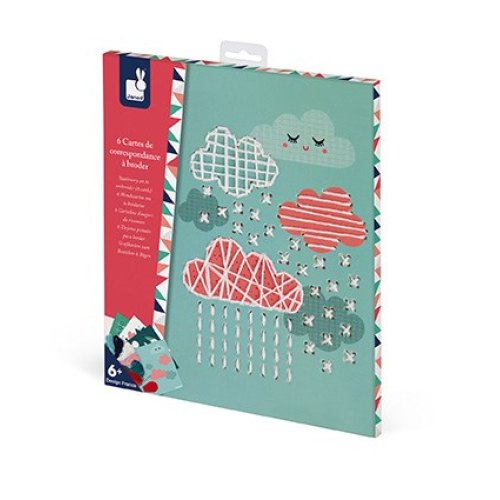 Janod Набір для творчості Листівки. Вишивання