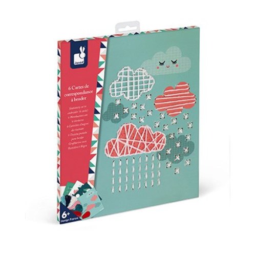 Janod Набір для творчості Листівки. Вишивання