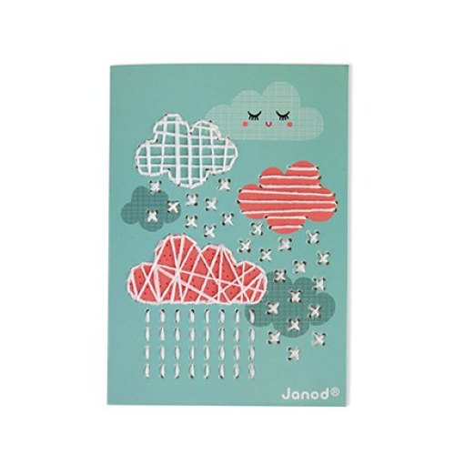 Janod Набір для творчості Листівки. Вишивання