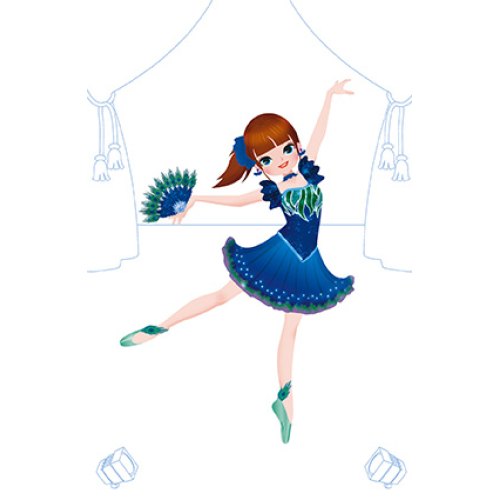 Janod Паперові ляльки - Балерини