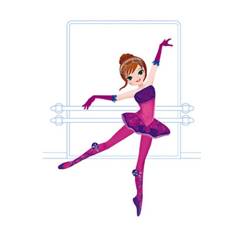 Janod Паперові ляльки - Балерини