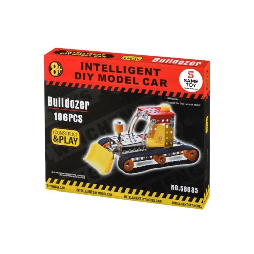 Same Toy Конструктор металевий - Бульдозер (106 ел.)