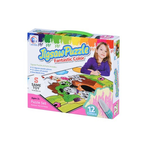 Same Toy Пазл-розмальовка Домашні тварини