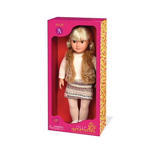 Our Generation Лялька Аріа (46 см) в пуховому жилеті