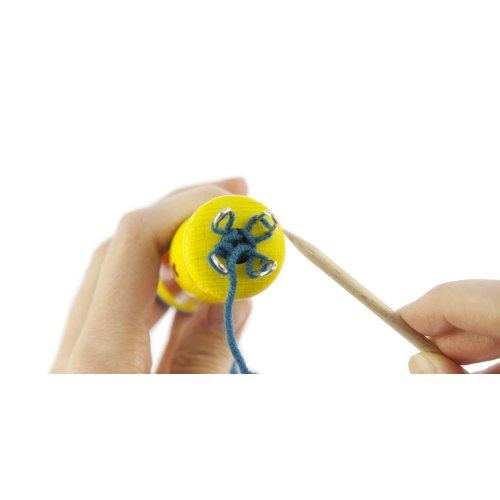 nic Набір для рукоділля В'язальна машинка (жовта)