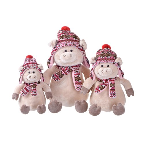 Same Toy Свинка в шапці (48 см)