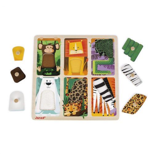 Janod Пазл Тварини в зоопарку
