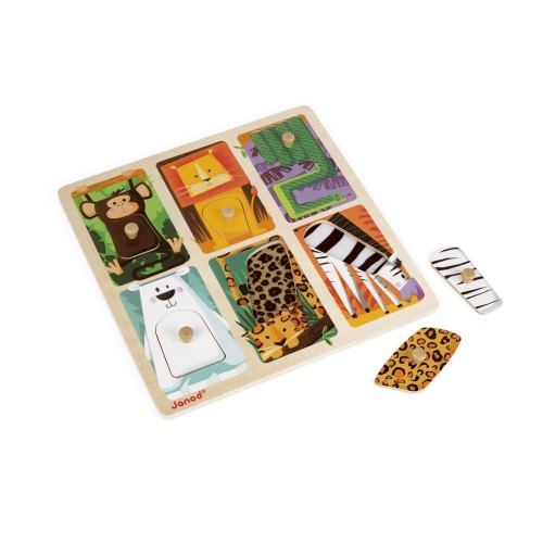 Janod Пазл Тварини в зоопарку