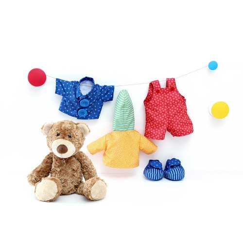 sigikid Ведмедик із одягом (35 см)