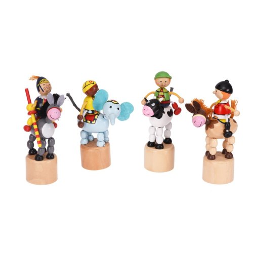 goki Іграшка натисни і тряси - Корівка