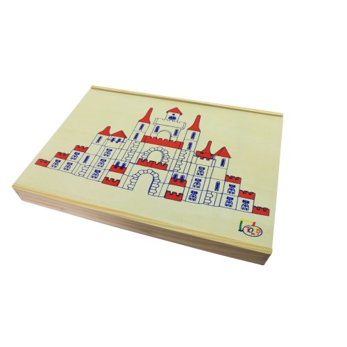 goki Конструктор дерев'яний Замок великий