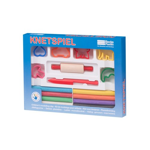Becks Plastilin Набір пластиліну 6 кольорів з аксесуарами