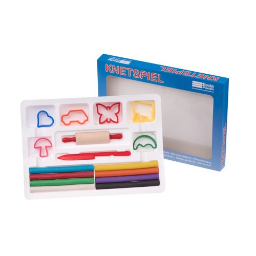 Becks Plastilin Набір пластиліну 6 кольорів з аксесуарами