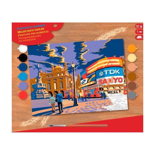 Sequin Art Набір для творчості PAINTING BY NUMBERS SENIOR London Piccadilly