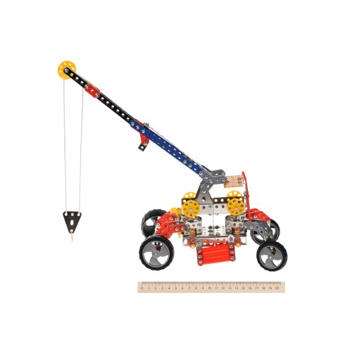 Same Toy Конструктор металевий - Підйомний кран (413 ел.)