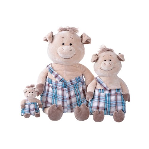 Same Toy Свинка в комбінезоні (60 см)