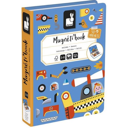 Janod Магнітна книга - Транспорт
