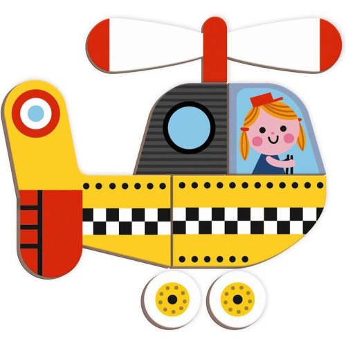 Janod Магнітна книга - Транспорт