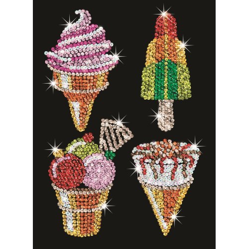 Sequin Art Набір для творчості Art ORANGE Ice Creams
