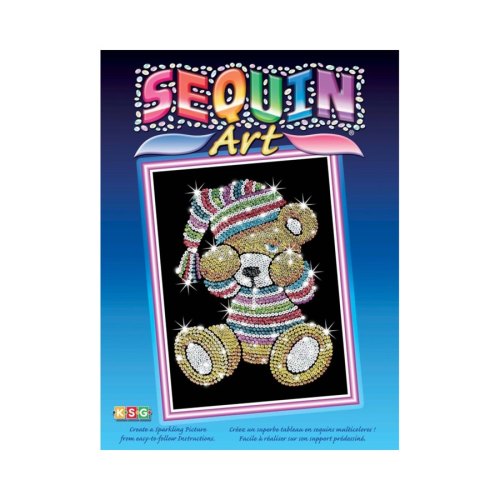Sequin Art Набір для творчості BLUE Teddy