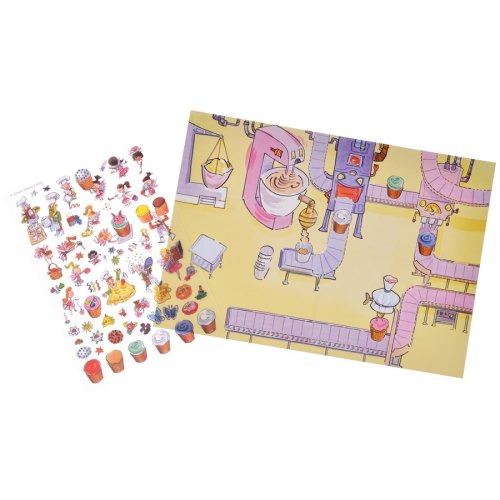 Scribble Down Перевідні наклейки - Кондитерська для фей