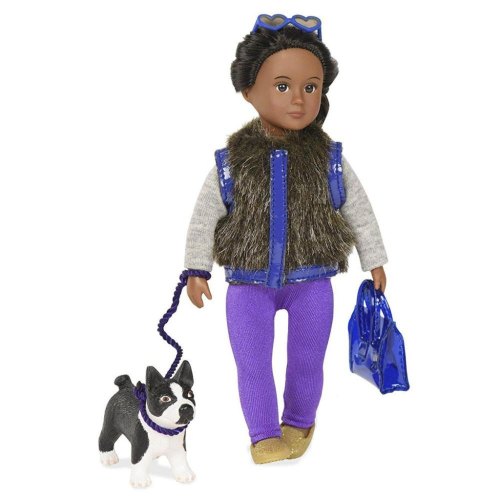 LORI Лялька (15 см) Ілісса і собака тер'єр Індіана