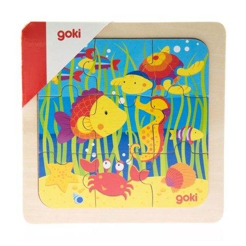 goki Пазл дерев'яний Море