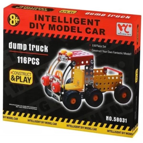 Same Toy Конструктор металевий - Самоскид (116 ел.)